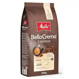 Koffievoordeel.nl Melitta BellaCrema Espresso - Koffiebonen 1 KG aanbieding
