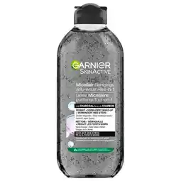 Trekpleister Garnier SkinActive Alles-in-1 Micellair Reinigend Jelly-water met Charcoal aanbieding