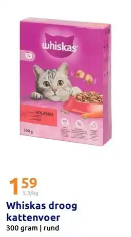 Action Whiskas droog kattenvoer aanbieding
