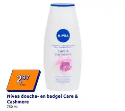 Action Nivea douche- en badgel Care & Cashmere aanbieding