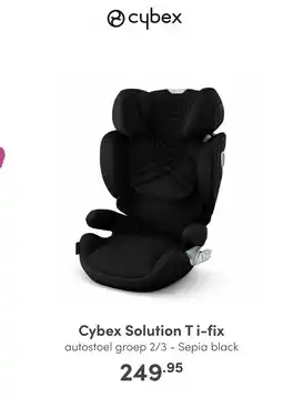 Baby & Tiener Cybex solution ti fix aanbieding