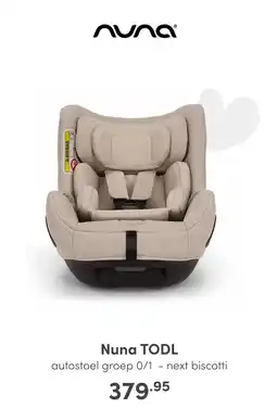 Baby & Tiener Nuna todl aanbieding