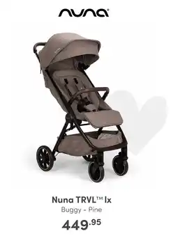 Baby & Tiener Nuna trvl lx aanbieding