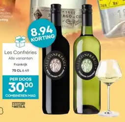 Mitra Les Confréries aanbieding