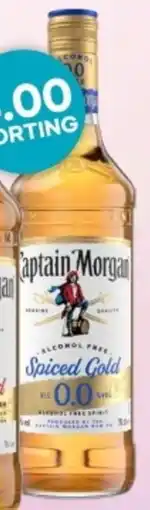 Mitra Captain Morgan Spiced Gold 0,0% aanbieding