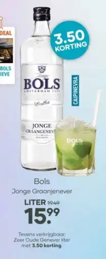 Mitra Bols Jonge Graanjenever aanbieding