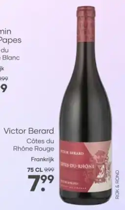 Mitra Victor Berard Côtes du Rhône Rouge aanbieding