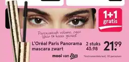 Etos L'oréal paris panorama mascara zwart aanbieding
