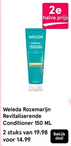 Etos Weleda Rozemarijn Revitaliserende Conditioner 150 ML aanbieding