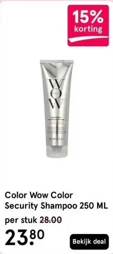 Etos Color Wow Color Security Shampoo 250 ML aanbieding