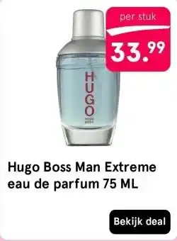 Etos Hugo Boss Man Extreme eau de parfum 75 ML aanbieding