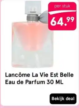 Etos Lancôme La Vie Est Belle Eau de Parfum aanbieding