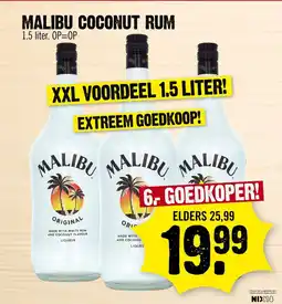 Super Dirck 3 Malibu coconut rum aanbieding