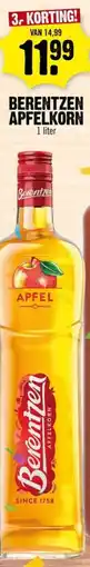 Super Dirck 3 Berentzen apfelkorn aanbieding