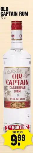 Super Dirck 3 Old captain rum aanbieding