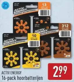 ALDI Activ Energy Hoorbatterijen aanbieding