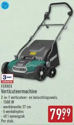 ALDI Ferrex Verticuteermachine aanbieding