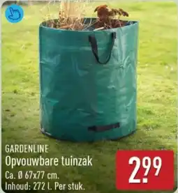 ALDI Gardenline Opvouwbare Tuinzak aanbieding