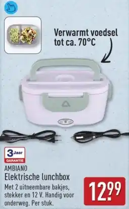 ALDI Ambiano Elektrische Lunchbox aanbieding