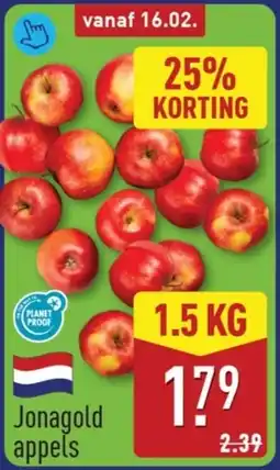 ALDI Jonagold Appels aanbieding