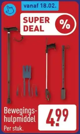 ALDI Bewegingshulpmiddel aanbieding