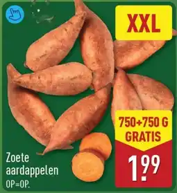 ALDI Zoete aardappelen XXL aanbieding