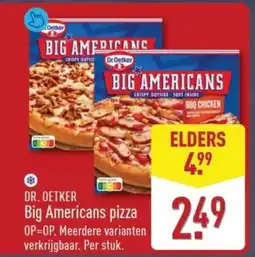 ALDI Dr.Oetker Big Americans pizza aanbieding