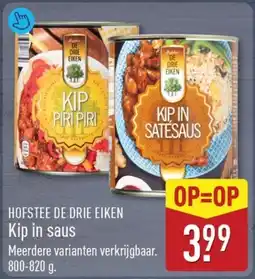 ALDI Hofstee De Drie Eiken Kip in Saus aanbieding