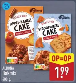 ALDI Albona Bakmix aanbieding