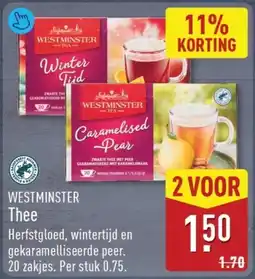 ALDI Westminster Thee aanbieding