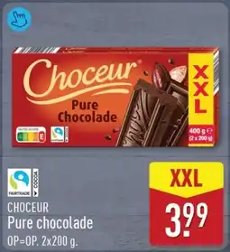 ALDI Choceur Pure Chocolade aanbieding