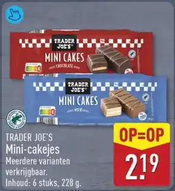 ALDI Trader Joe's Mini Cakejes aanbieding