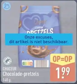 ALDI Choceur Chocolade pretzels aanbieding