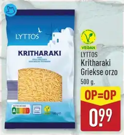 ALDI Lyttos Kritharaki Griekse Orzo aanbieding