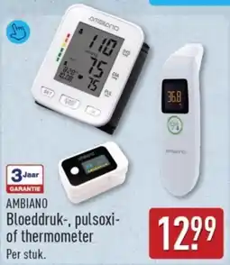 ALDI Ambiano Bloeddruk, pulsoxi of thermometer aanbieding