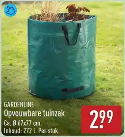ALDI Gardenline Opvouwbare tuinzak aanbieding