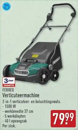 ALDI Ferrex Verticuteermachine aanbieding
