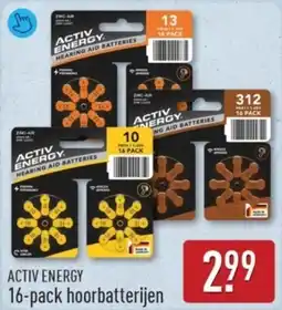 ALDI Activ Energy Hoorbatterijen aanbieding
