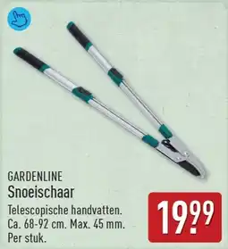 ALDI Gardenline Snoeischaar aanbieding