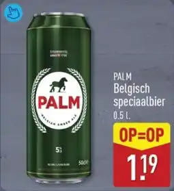 ALDI Palm Belgisch Speciaalbier aanbieding