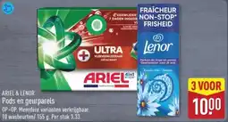 ALDI Ariel & Lenor Pods en Geurparels aanbieding