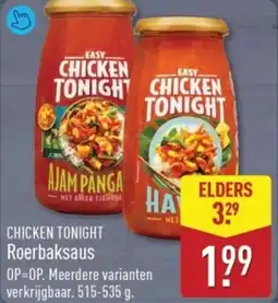 ALDI Chicken Tonight Roerbaksaus aanbieding
