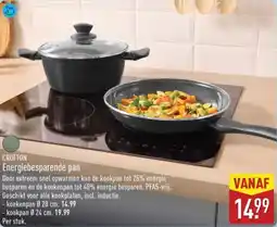 ALDI Crofton Energiebesparende Pan aanbieding