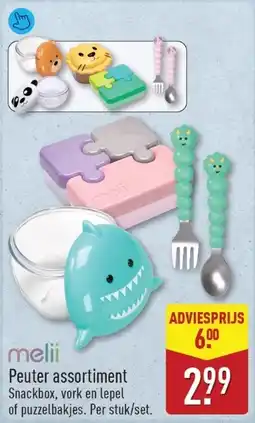 ALDI Melii Peuter Assortiment aanbieding