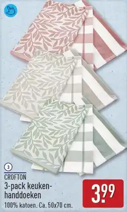 ALDI Crofton Keukenhanddoeken aanbieding