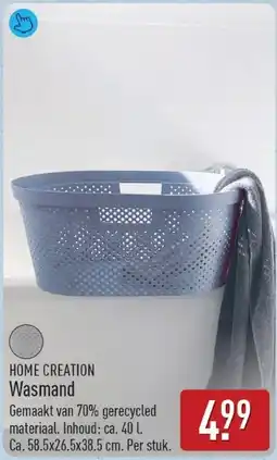 ALDI Home Creation Wasmand aanbieding
