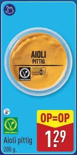 ALDI Aioli Pittig aanbieding