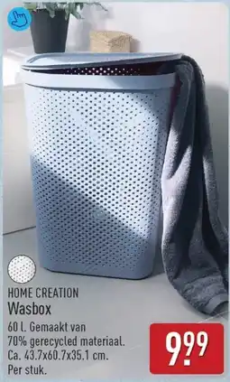 ALDI Home Creation Wasbox aanbieding