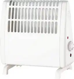 Bol.com Hotserie Elektrische kachel 450W - Staande kachel - Wit aanbieding