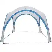 Praxis Hixa Aktive Partytent Tent Event Shelter Overzet Wit Blauw 320x320x260cm aanbieding